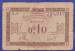 0.10 Francs 1923 (ND) - Régie des Chemins de Fer des Territoires occupés