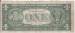 Back of 1 Dollar 1974