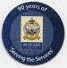 25¢ NAAFI Badge with 90 year logo 2010