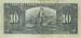 Spatele 10 Canadian Dollars 1937