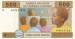 500 francs 2002 (2007-2009) F, sign Philibert Andzembe