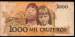 Back of 1,000 Cruzeiros ND (1990)