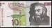 Front of 10 Tolarjev 1992