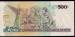500 Cruzeiros on 500 Cruzados Novos ND (1990)