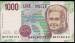 Front of 1000 Lire 1990 - semnaturi Ciampi/Speziali