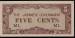 5 Cents ND (1942)