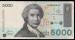 5000 Dinara 1992