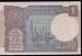 1 Rupee 1991 letter B sign Montek Singh Ahluwalia