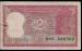2 Rupees ND (1982-1985) sign Dr.Manmohan Singh