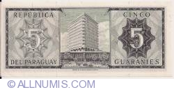5 Guaranies ND (1963)