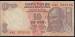 10 Rupees 2008 letter N sign Y.V. Reddy