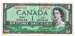 1 Canadian Dollar 1954 - Beattie-Coyne signature