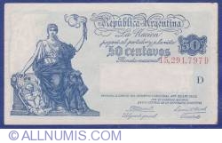 50 Argentine Centavos 1943 (ND) 50 Argentine Centavos 1943 (ND)