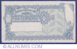 50 Argentine Centavos 1943 (ND) 50 Argentine Centavos 1943 (ND)