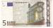 Front of 5 Euro 2002 V