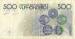 500 Francs ND (1986-1989) sign Paul Genie / Jean Godeaux