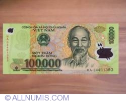 Banknote of 100,000 Dong (20)04 from Viet Nam - ID 3585