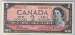 2 Canadian Dollars 1954 - Beattie-Rasminsky signature
