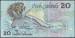 20 Dollars ND (1987) - Low serial number (Same numbered set).