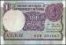 1 Rupee 1985 sign Pratap Kishen Kaul