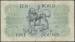 Spatele 1 Pound 1954 (29.10.1954) - Afrikaans on Top type.