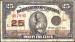 25 Cents 1923 sign McCavour / Saunders