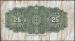 25 Cents 1923 sign McCavour / Saunders