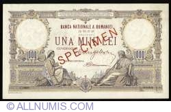 1000 Lei 1933 (15. VI.) - SPECIMEN