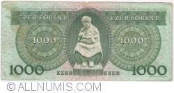 Image #2 of 1000 Forint 1983 (10. XI.)