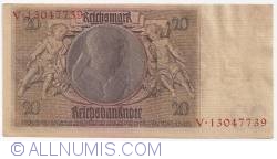 20 Reichsmark 1929 (22. I.) - X