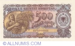 500 Lekë 1957