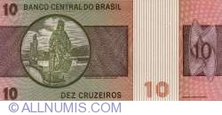 Image #2 of 10 Cruzeiros ND (1980)