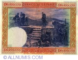 Image #2 of 100 Pesetas 1925 (1. VII. / 1936)