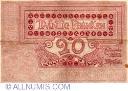 Image #2 of 20 Francs / Franken 1913 (23. IX)