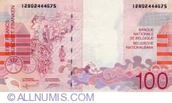Image #1 of 100 Franci ND(1995-2001) - semnăturile 5 și 15