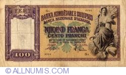 100 Franga/Franchi ND (1940)