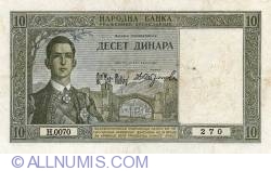 10 Dinara 1939 (22. IX.)