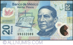 20 Pesos 2012 (10. I.) - Serie R