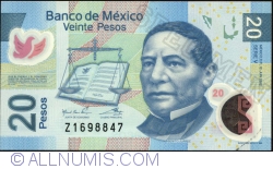 Image #1 of 20 Pesos 2012 (12. VI.) - Serie V