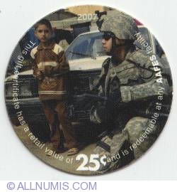 Image #1 of 25¢ soldier and a young boy 2007