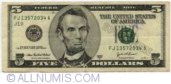 Image #1 of 5 Dollars 2003A - J10