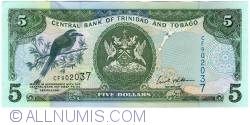 Image #1 of 5 Dollars 2006 - Tăiată inegal în partea de sus