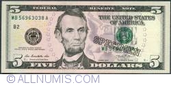 Image #1 of 5 Dolari 2013 - B