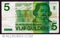Image #1 of 5 Gulden 1973 (28. III.)