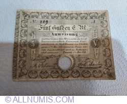 5 Gulden 1849 - Temesvar