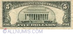 Image #2 of 5 Dollars 1988 - H