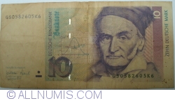 10 Deutsche Mark 1999 (1. IX.)