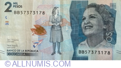 Image #1 of 2000 Pesos 2018 (24. VII.)