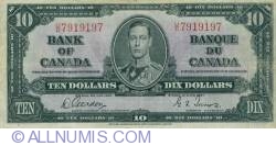 Image #1 of 10 Dollars 1937 (2. I.)