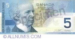 Image #1 of 5 Dolari Canadieni 2002/2001
